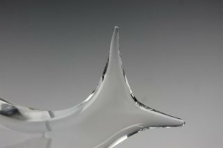 Signed KOSTA Vicke Lindstrand Jonah in the Whale MCM Art Glass Sculpture NR SMS 4