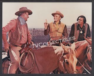 8x10 Photo Actor John Wayne The War Wagon Kirk Douglas Western