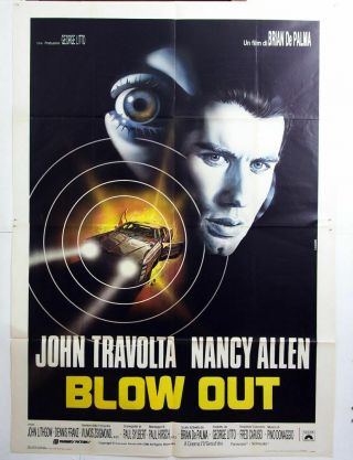 Poster 4sh - Blow Out - John Travolta - Brian De Palma - Thriller - C3 - 13