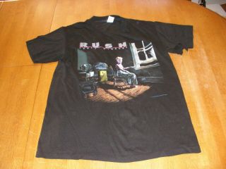 Rush Power Windows 1985 - 86 100 Vintage Concert Tour T - Shirt L