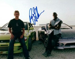Paul Walker Autographed 8x10 Signed Photo Picture Pic And
