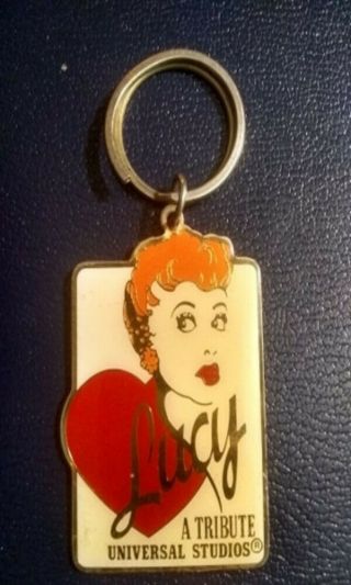 I Love Lucy Keychain - Lucille Ball - Universal Studios