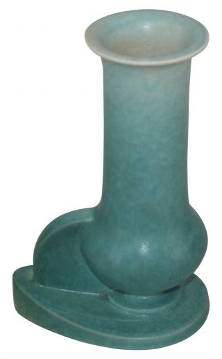 Roseville Pottery Rozane Pattern Art Deco Vase 2 - 6