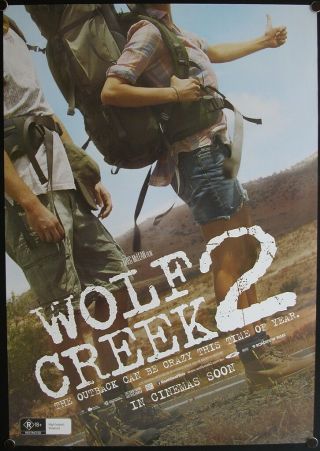 Wolf Creek 2 (2013) Australian One Sheet
