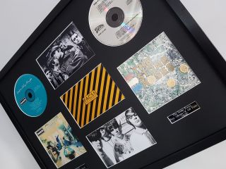 The Stone Roses/Oasis Framed Montage - Limited Edt - Ian Brown - Liam Gallagher 2