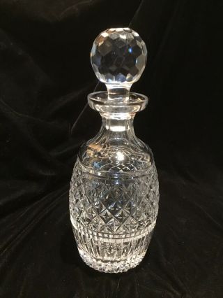 Vintage Waterford Cut Crystal " Castletown " Liquor Decanter