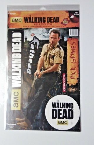 Rick Grimes The Walking Dead Collectible Fathead Wall Sticker Decal Retired