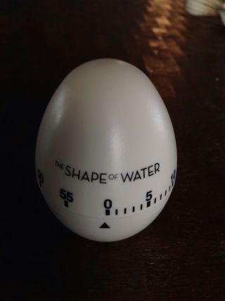 Egg Timer Promo Item From The Shape Of Water Movie