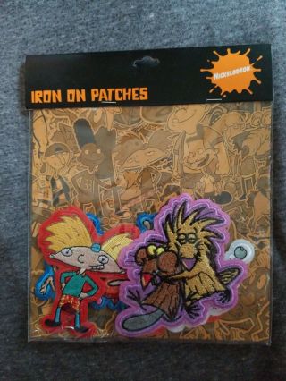 Nicktoons Iron - On Patches Set - Nickbox Exclusive -