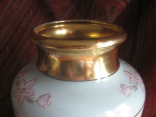 Antique Victorian Limoges Hand Painted Signed Large 12 1/2 