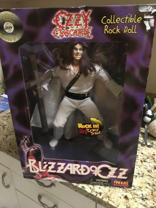 Ozzy Osbourne Blizzard Of Oz 18 " Collectible Rock Doll Large Figure