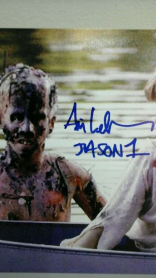Ari Lehman Jason Vorhees Friday The 13th Autographed Signed 8x10 Picture C.  O.  A.