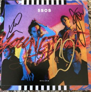 5 Seconds Of Summer 5sos Youngblood Deluxe With Autographed Cd Insert