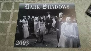 2003 Dark Shadows Calendar,  Dark Shadows Festival