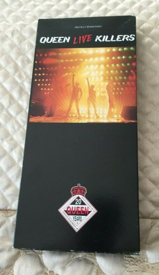 Queen Live Killers 2 Cd Long Box Set Not Played