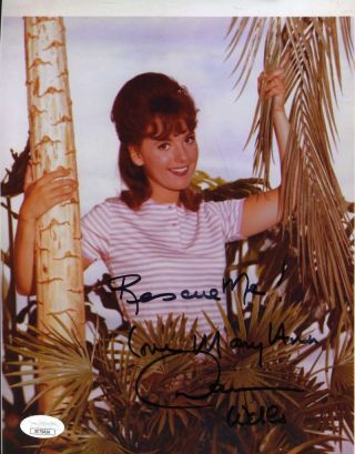 Dawn Wells Jsa Hand Signed 8x10 Gilligans Island Photo Autograph