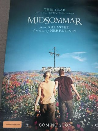 Midsommar Advance One Sheet Movie Poster Ari Aster