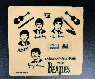Make A Date With The Beatles Coin Bank Nems 1964 - No Key - Please See Pictures 262