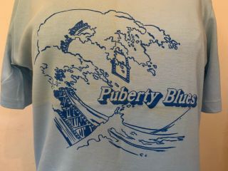 Puberty Blues Film Crew Shirt Australian Movie 30 Produced Rare T - Shirt