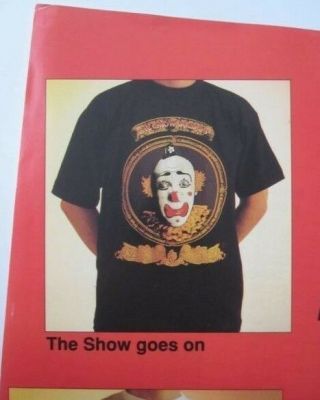 QUEEN : The Show Goes On - Official 1992 Fan Club Convention Vintage T - Shirt 8