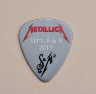 Metallica 2019 S&m2 San Francisco Symphony Custom Guitar Pick
