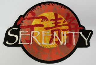 Serenity Firefly Large 11 Inch Sew - On Or Iron - On Patch. ,