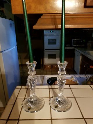 Waterford Crystal Candlestick Holders 2
