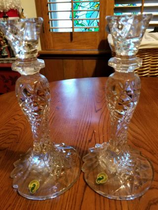 Waterford Crystal Candlestick Holders 3
