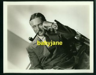Edmund Lowe Vintage 8x10 Photo By Clarence Sinclair Bull Double Weight Mgm