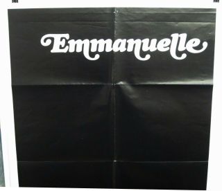 Vintage 1974 EMMANUELLE 1 - Sheet RARE Orgasm Advance SOFTCORE Classic 2