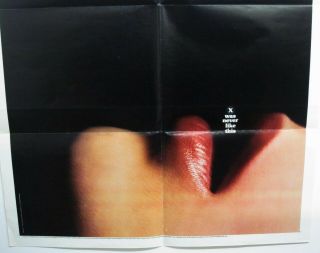 Vintage 1974 EMMANUELLE 1 - Sheet RARE Orgasm Advance SOFTCORE Classic 3