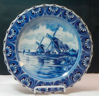 Delfts Blauw – Delft Plate – Collectible Delft – Hand Painted Delft Plate