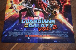 GUARDIANS OF THE GALAXY - VOL.  2 (2017) - POSTER 27x40 DS 2