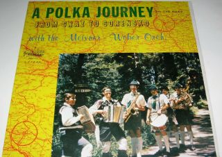 Al Meixner Slovenian Polka Record Lp " A Polka Journey " Fantastic Button Box Lp