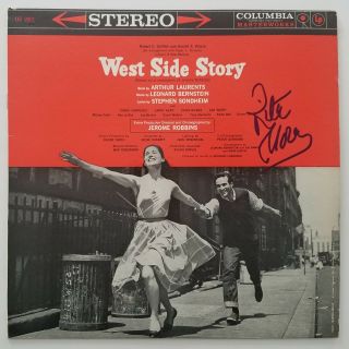 Rita Moreno Signed West Side Story Vinyl Record Album Lp Autograph Legend Rad