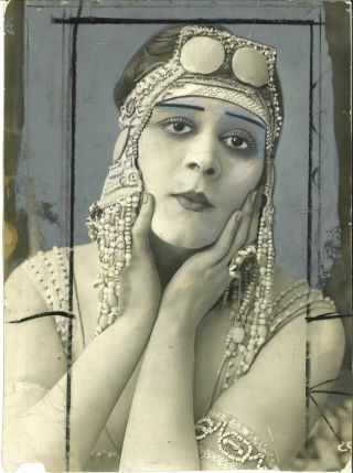 Cleopatra (1917) Theda Bara Vintage Enhanced Photo Lost Silent Film