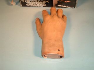 The Addams Family Finger Tapping Thing HAND & BOX REALISTIC (1991) 5