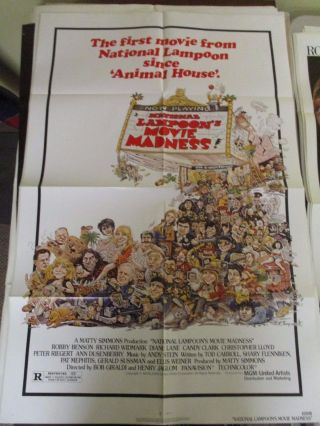 Vintage 1 Sheet 27x41 Movie Poster National Lampoon 