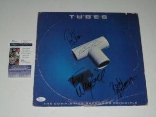 The Tubes Signed Autographed Album Lp Record Jsa All 4 Fee Waybill Roger Prairie
