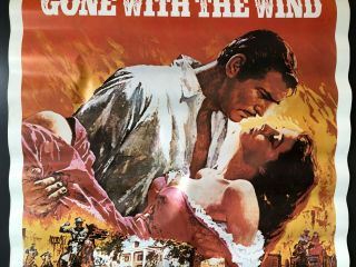 Gone With the Wind (R1980) - One Sheet Movie Poster - 27 