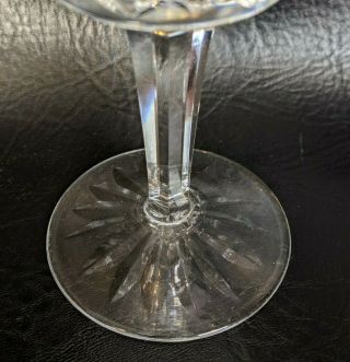 Vtg Waterford Crystal Lismore Set 4 Water Drinking Glasses Goblets 6 7/8 