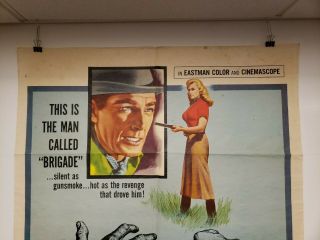 RIDE LONESOME One Sheet 1959 Movie Poster RANDOLPH SCOTT Karen Steele BOETTICHER 2