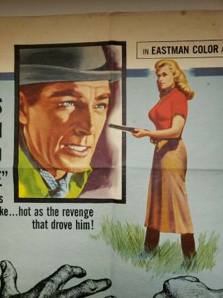 RIDE LONESOME One Sheet 1959 Movie Poster RANDOLPH SCOTT Karen Steele BOETTICHER 5