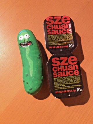 Mcdonald’s Szechuan Sauce X2 2018 Rick And Morty