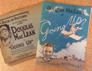 Advertising Booklet For Douglas Maclean 1923 Going Up Promotional Picture Book