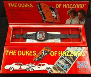 The Dukes of Hazzard 1981 General Lee Quartz Collectors LCD Watch Box 3
