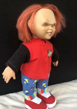 Childs Play Chucky Doll 1999 With Tampa Bay Jacket 2