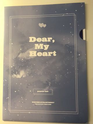 BTS V Taehyung Fansite Photobook Dear My Heart Winter Strawverry 7