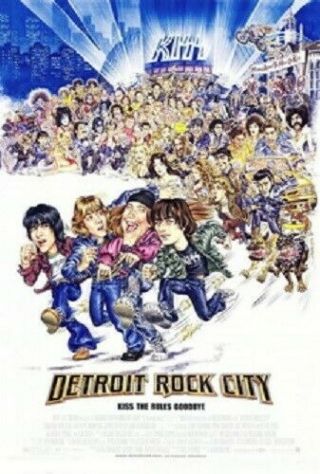 Detroit Rock City Rolled 27x40 Movie Poster 1999 Kiss Rock Band
