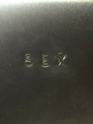 MADONNA: Sex Book.  RARE Numbered Limited Edition with Comic & CD 3